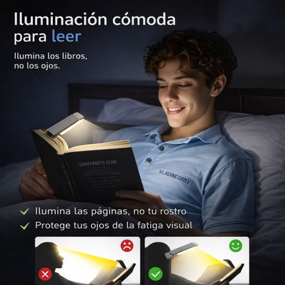 Luz LED para Lectura Nocturna con Clip